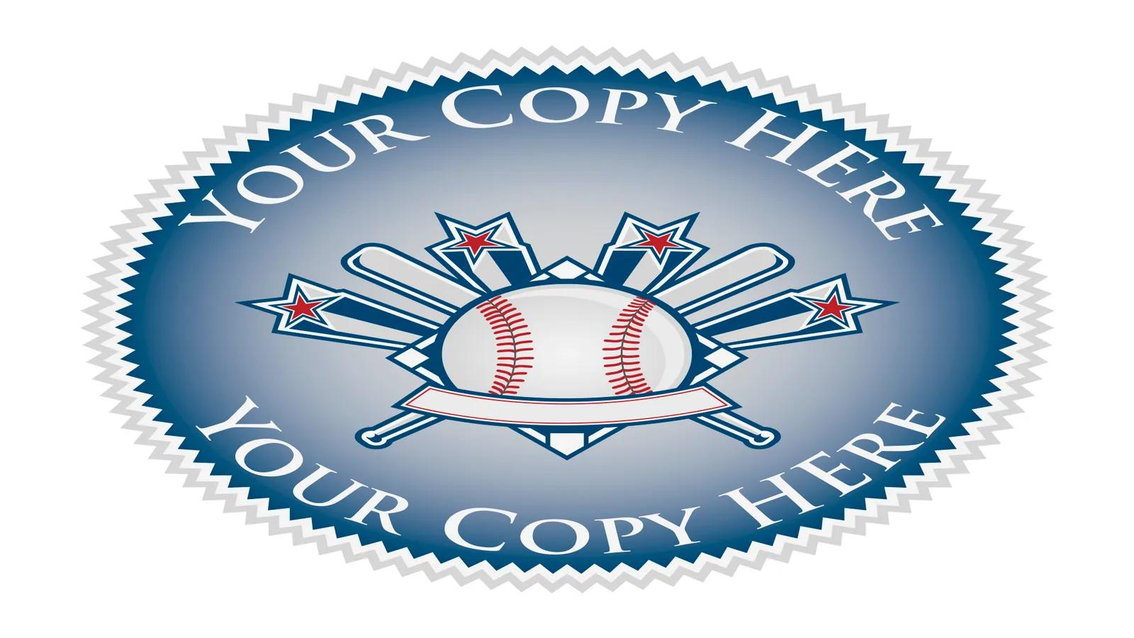 Laurel Wreath Medal Full Color Custom Imprint - product view 6