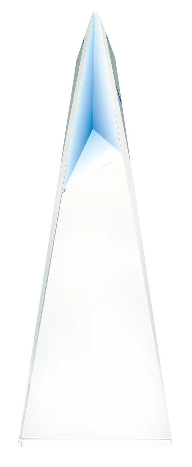 Crystal Award Color Peak Freestanding K9 - 11 x 3.875 in - product view 3