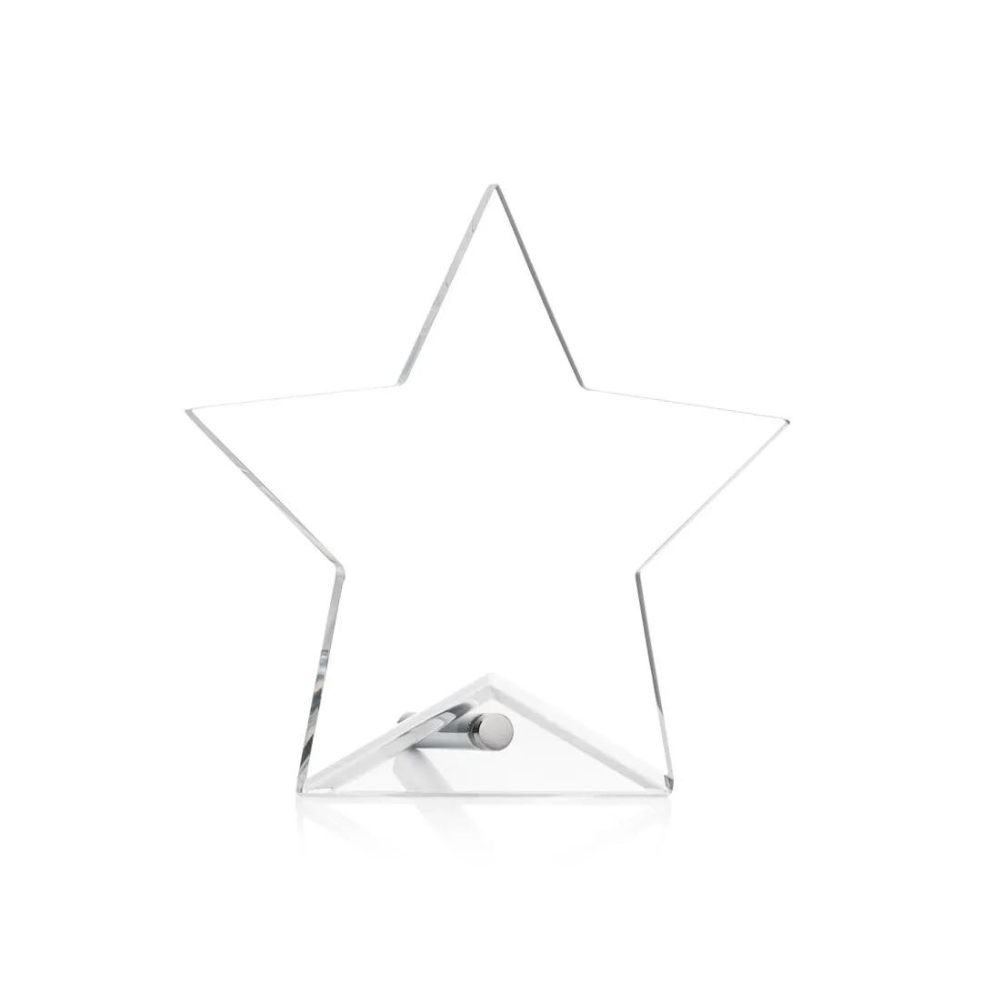 Beveled Acrylic Award Multiple Shapes Easel Pin - 5.75 x 3.75 in - product view 7
