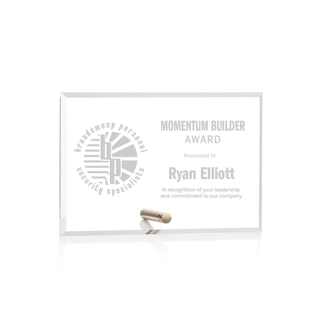 Beveled Acrylic Award Multiple Shapes Easel Pin - 5.75 x 3.75 in - product view 19