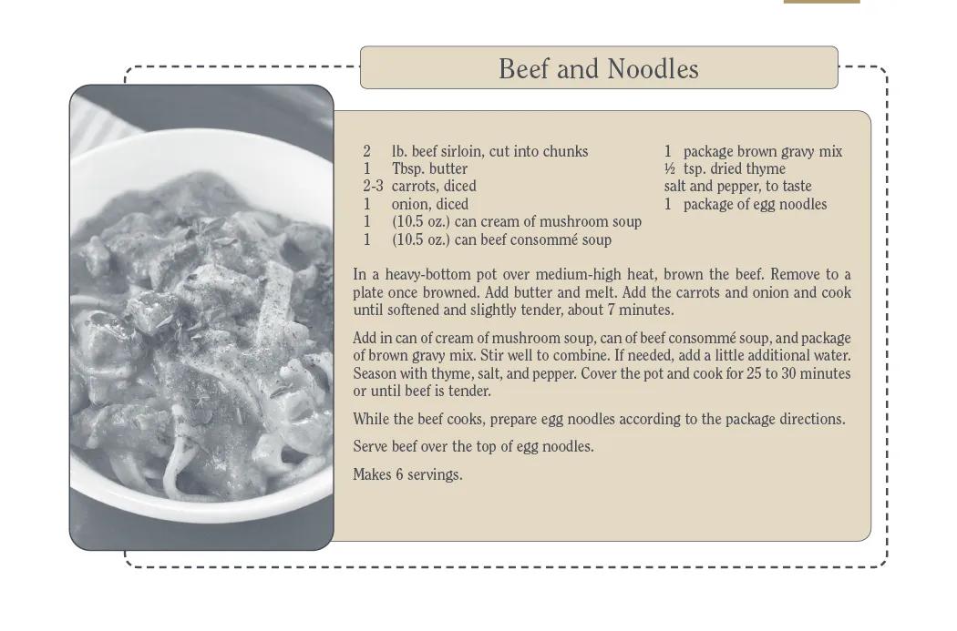 Recipe Pocket Calendar 12-Month Home Hints FSC - 14 in - product view 15