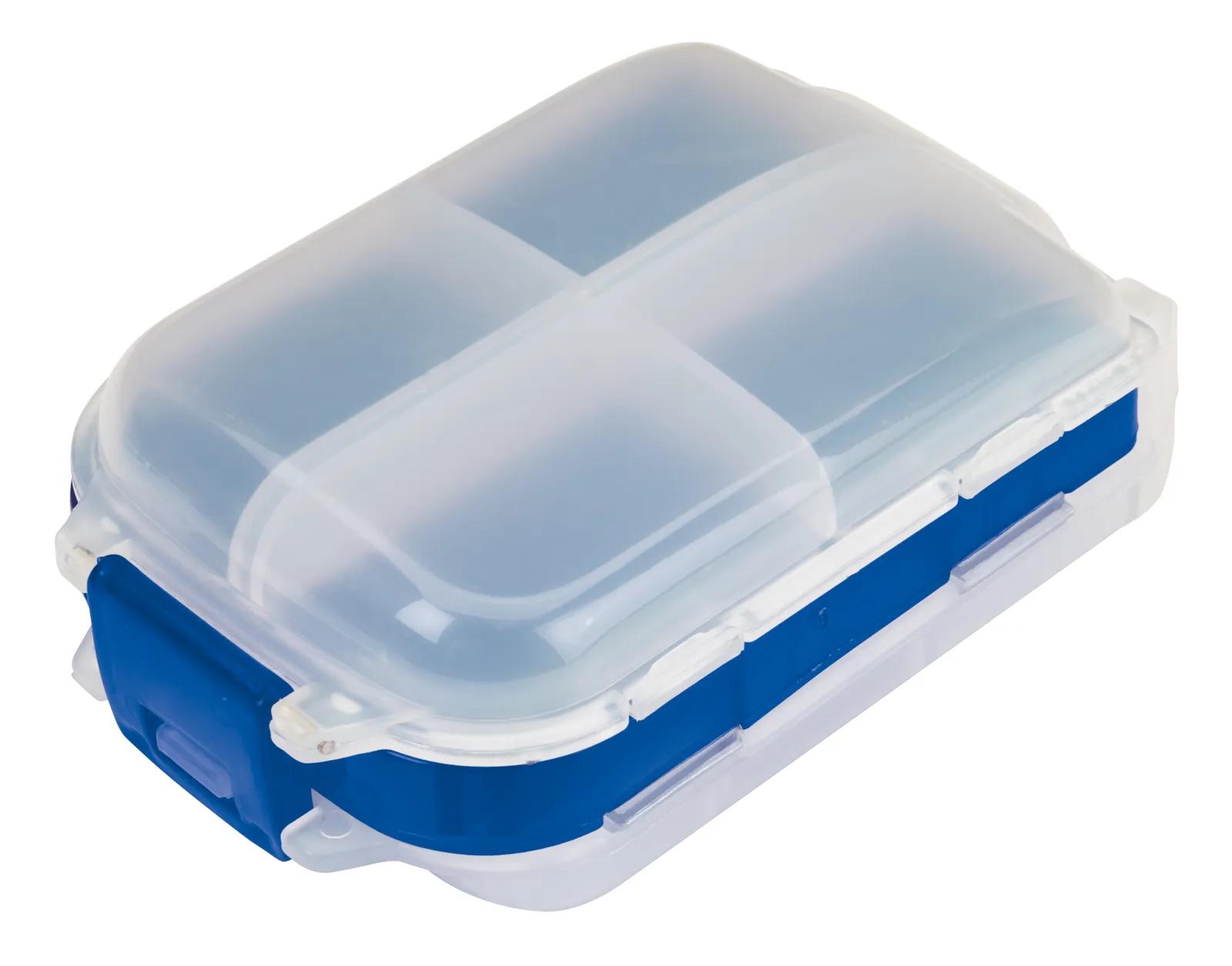 Pill Box Three Layer Eight Compartment PP - 3.875 x 2.625 in - product view 2