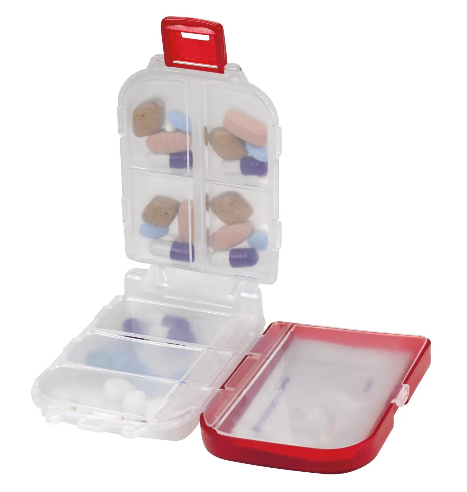 Pill Box Three Layer Eight Compartment PP - 3.875 x 2.625 in - product view 8