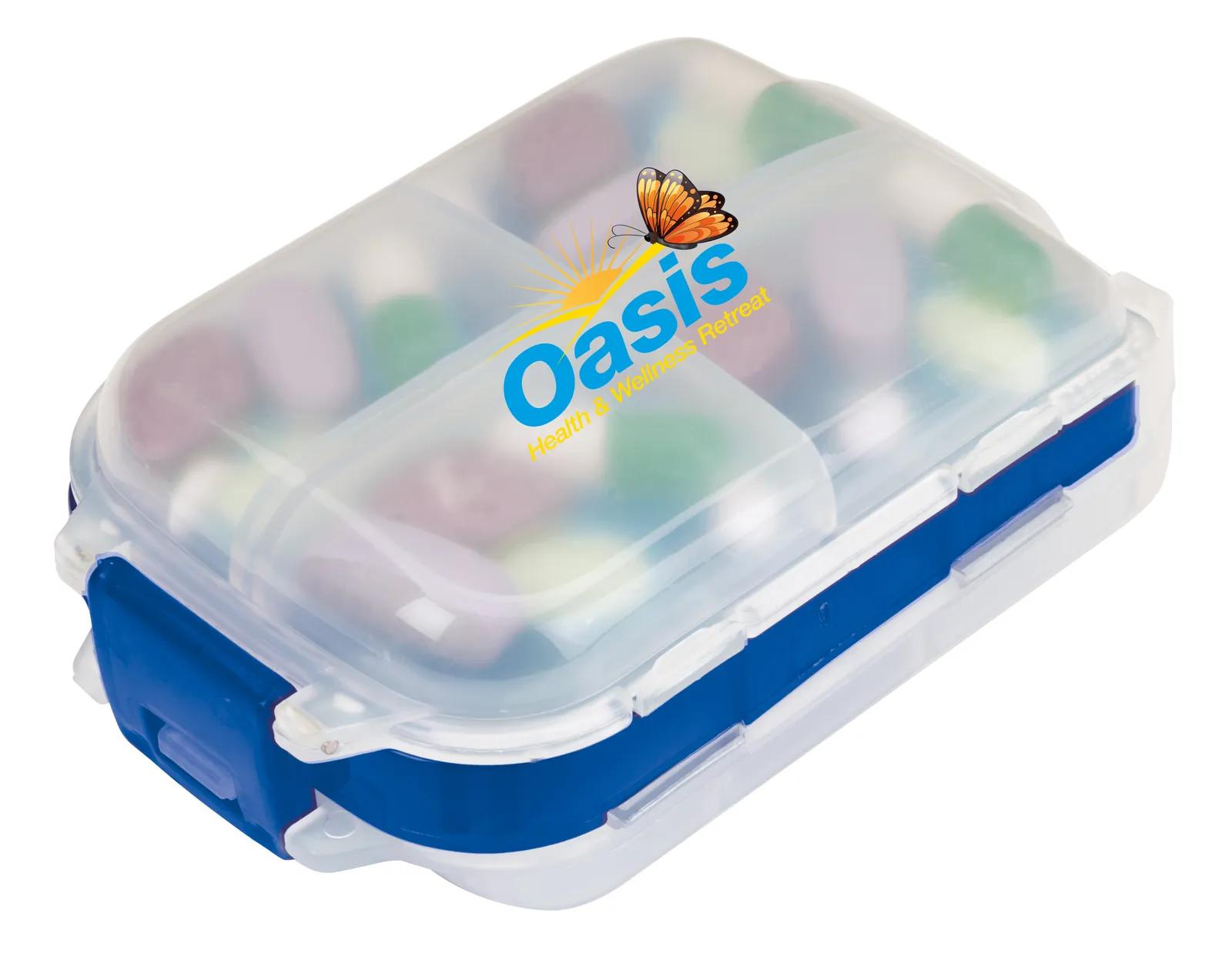 Pill Box Three Layer Eight Compartment PP - 3.875 x 2.625 in - product view 9