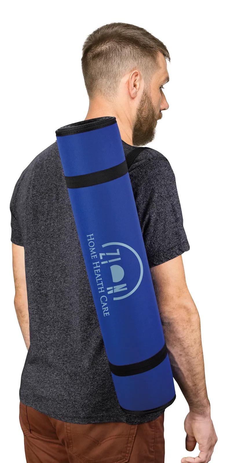 Yoga Mat Non-Slip EVA Foam with Shoulder Strap - 70 x 24 in - product view 6