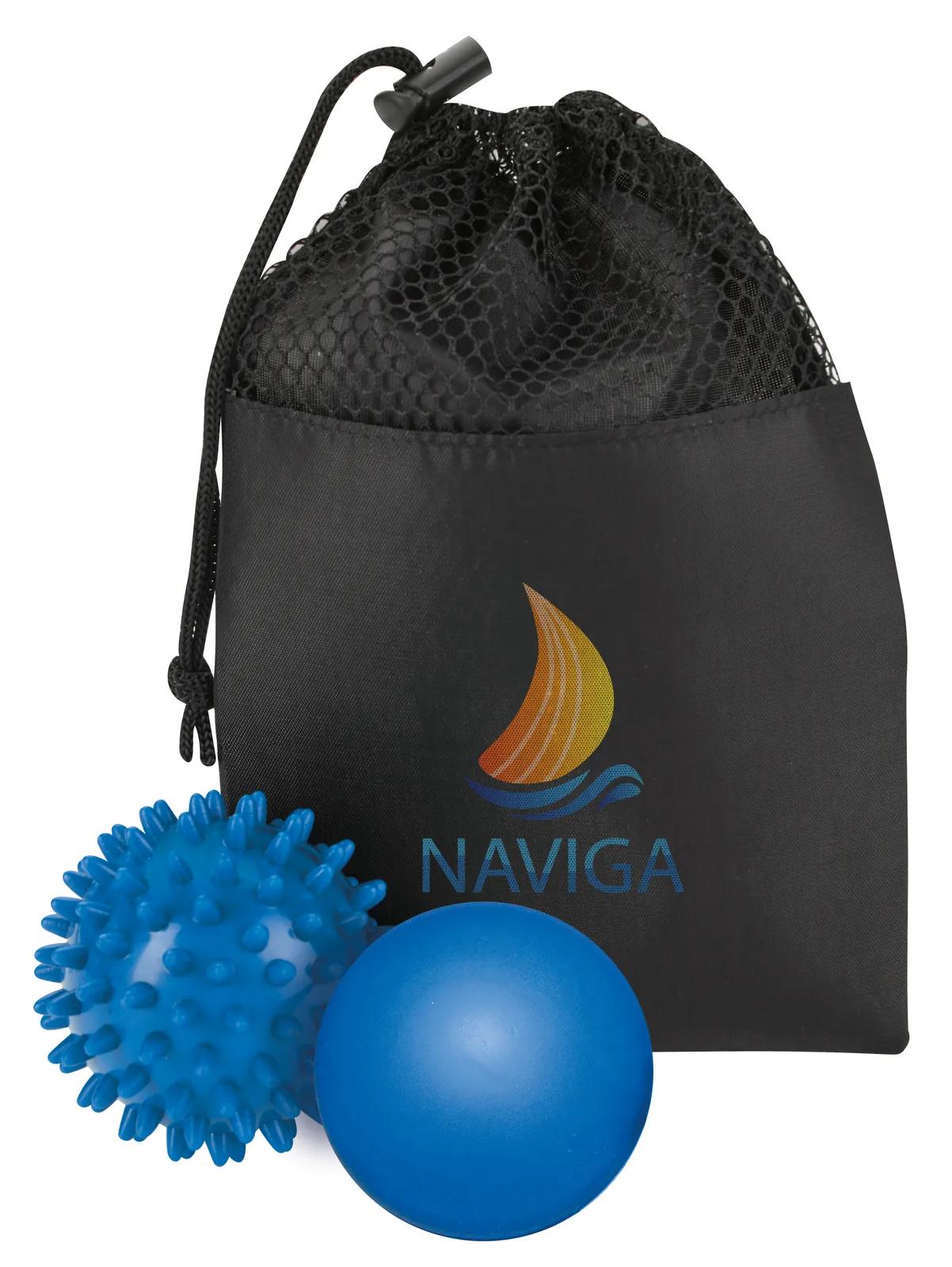 Massage Ball Set High-Density PVC Rubber Nylon - 9 x 5.875 in - product view 14