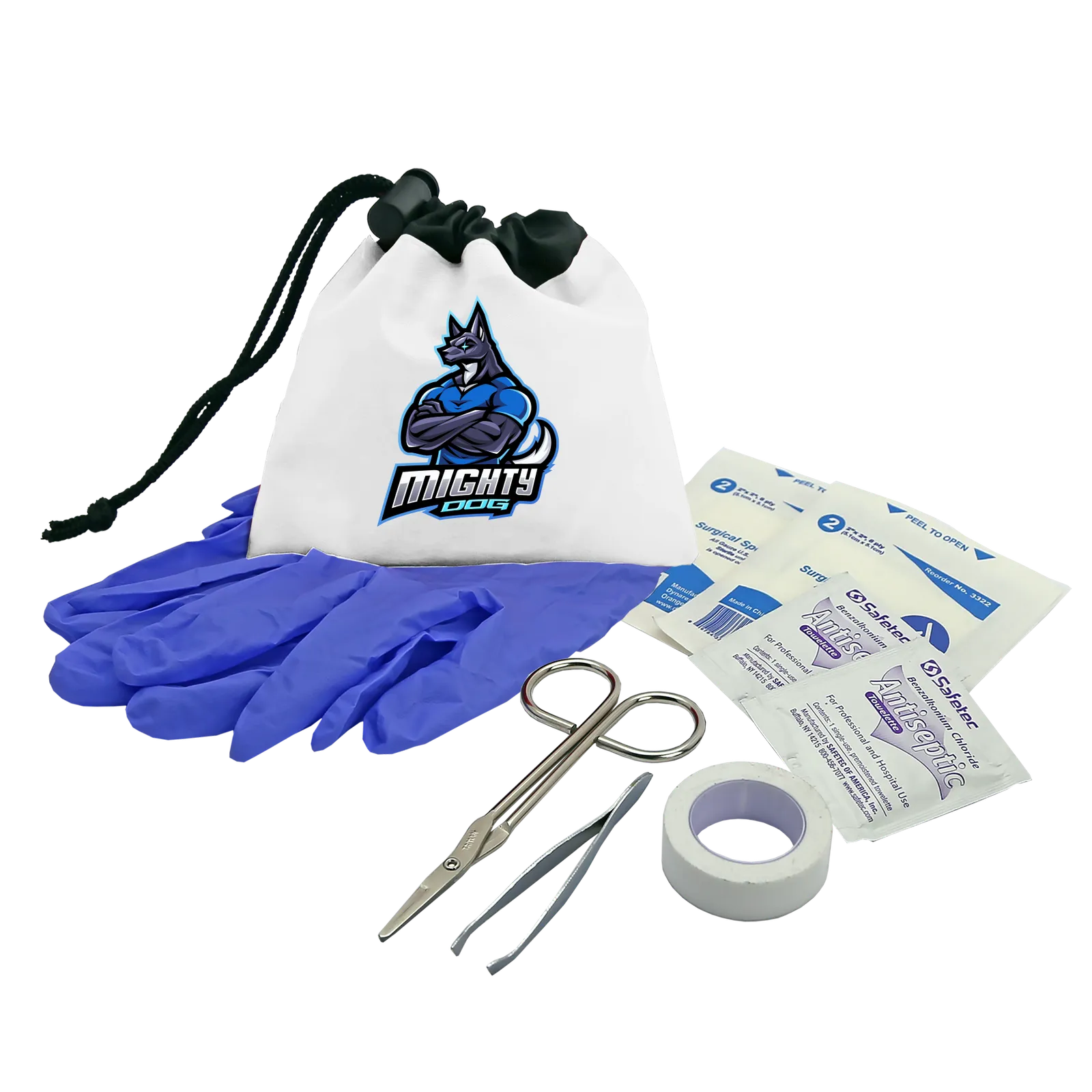 Clipper Deluxe First Aid Kit Carabiner - 15 Piece - product view 5