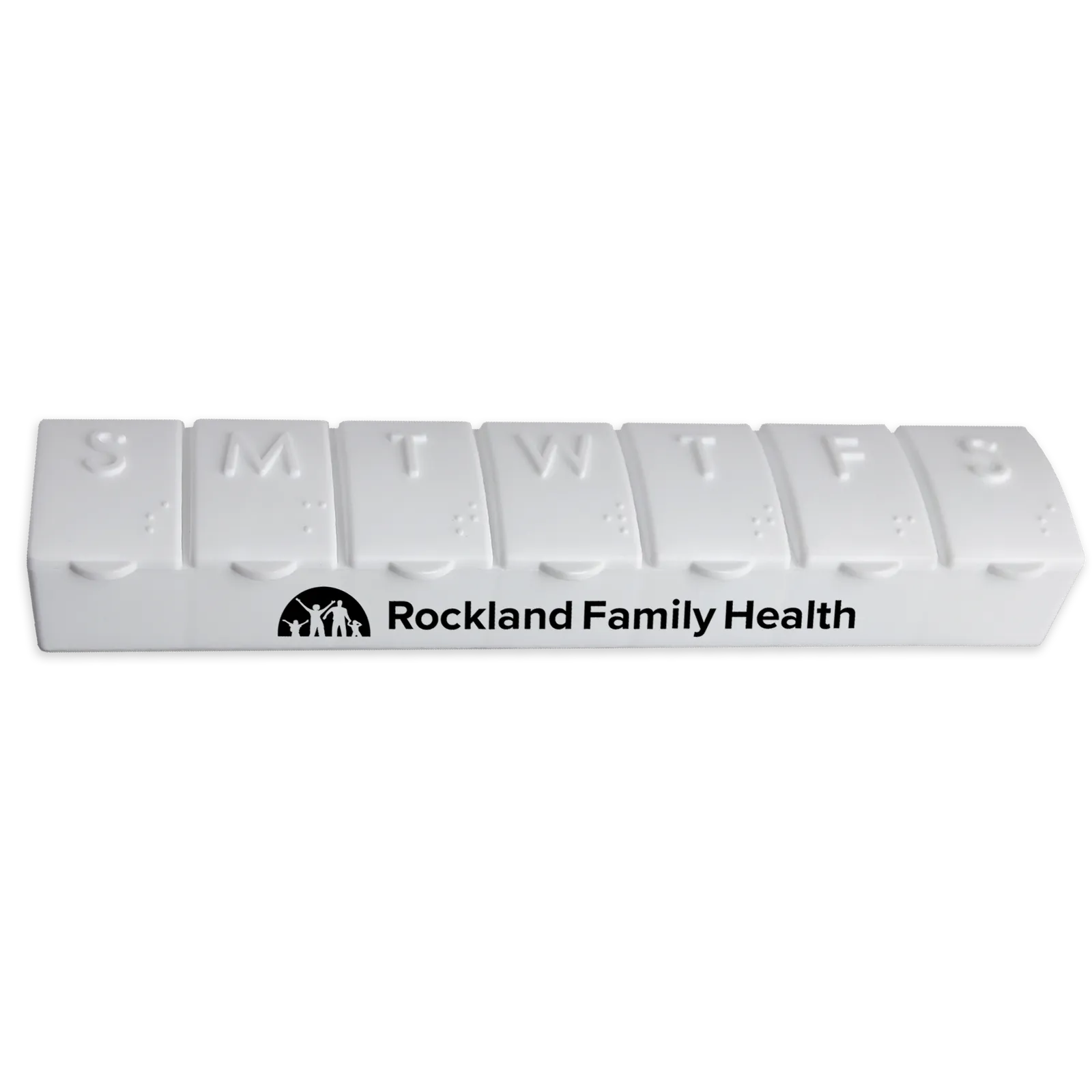 Magnetic Pill Box Dual-Open Seven Compartment PP - product view 3