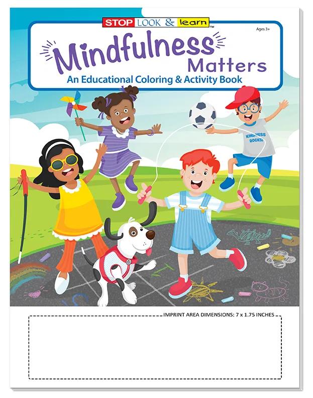 Mindfulness Coloring Book Mental Health FSC - 10.5 x 8 in - product view 5