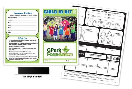 Child ID Safety Kit Record Keeping FSC Paper - 8.25 x 5.5 in