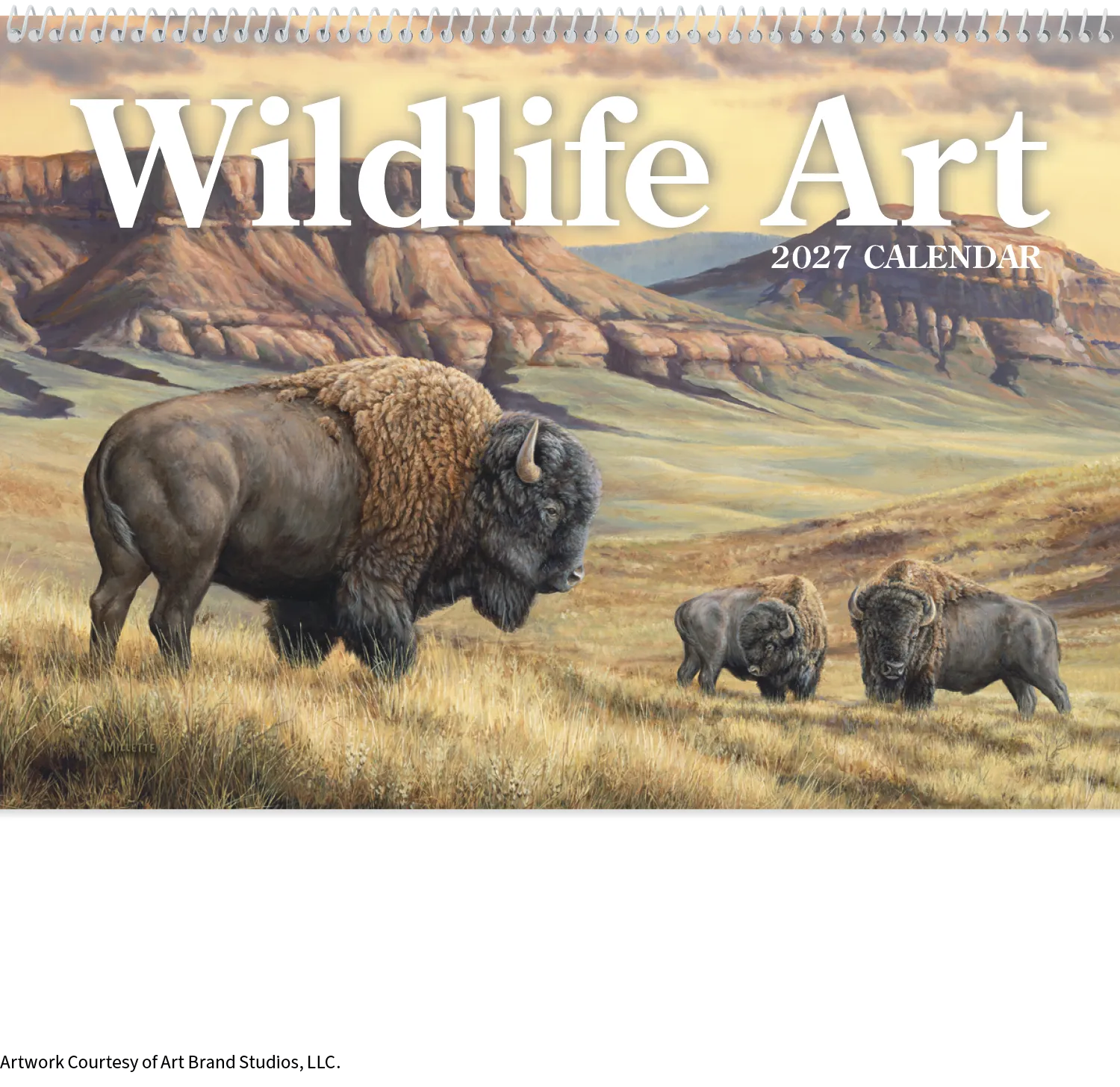 Wildlife Art Pocket Calendar Storage Pockets - 13.25 x 8.25 in - product view 3