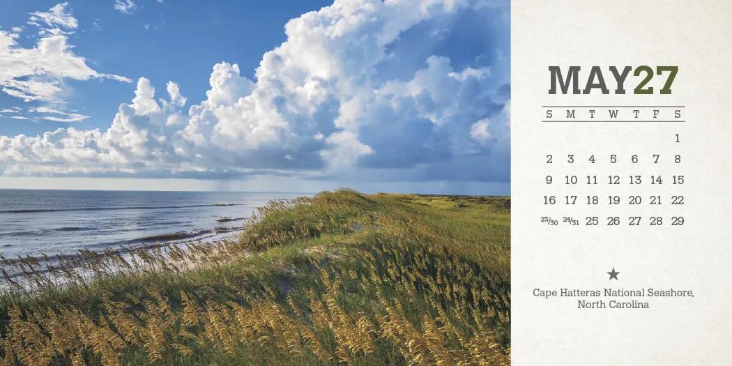 American Splendor Desk Calendar Tent Mount FSC - 4.5 x 6 in - product view 14