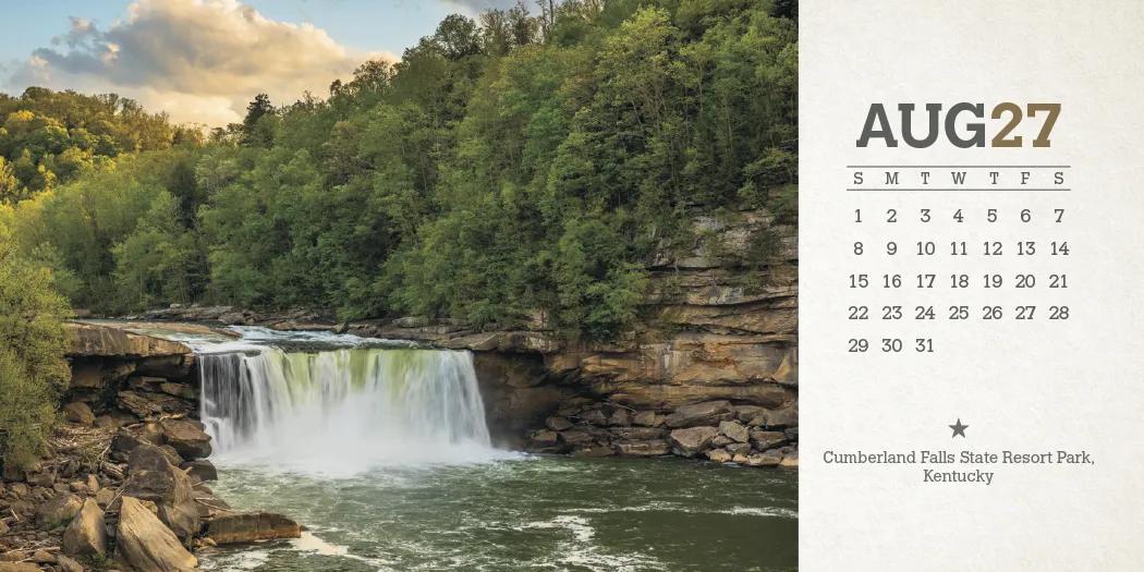 American Splendor Desk Calendar Tent Mount FSC - 4.5 x 6 in - product view 17