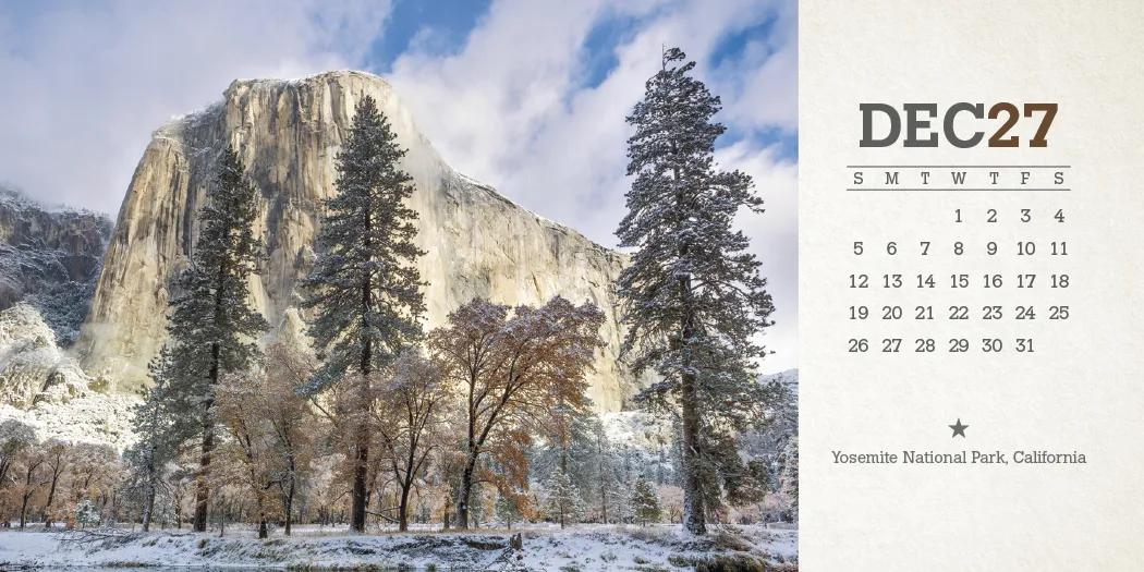 American Splendor Desk Calendar Tent Mount FSC - 4.5 x 6 in - product view 21