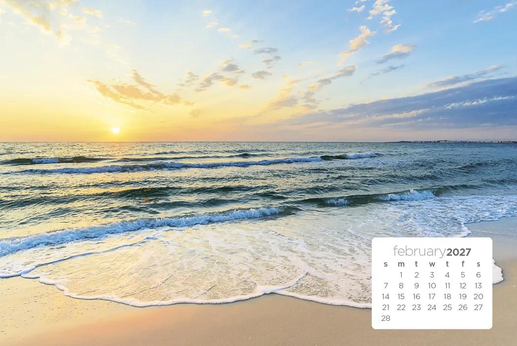 Simplicity Large Desk Calendar Tent Mount FSC - 6.5 x 7.5 in - product view 7