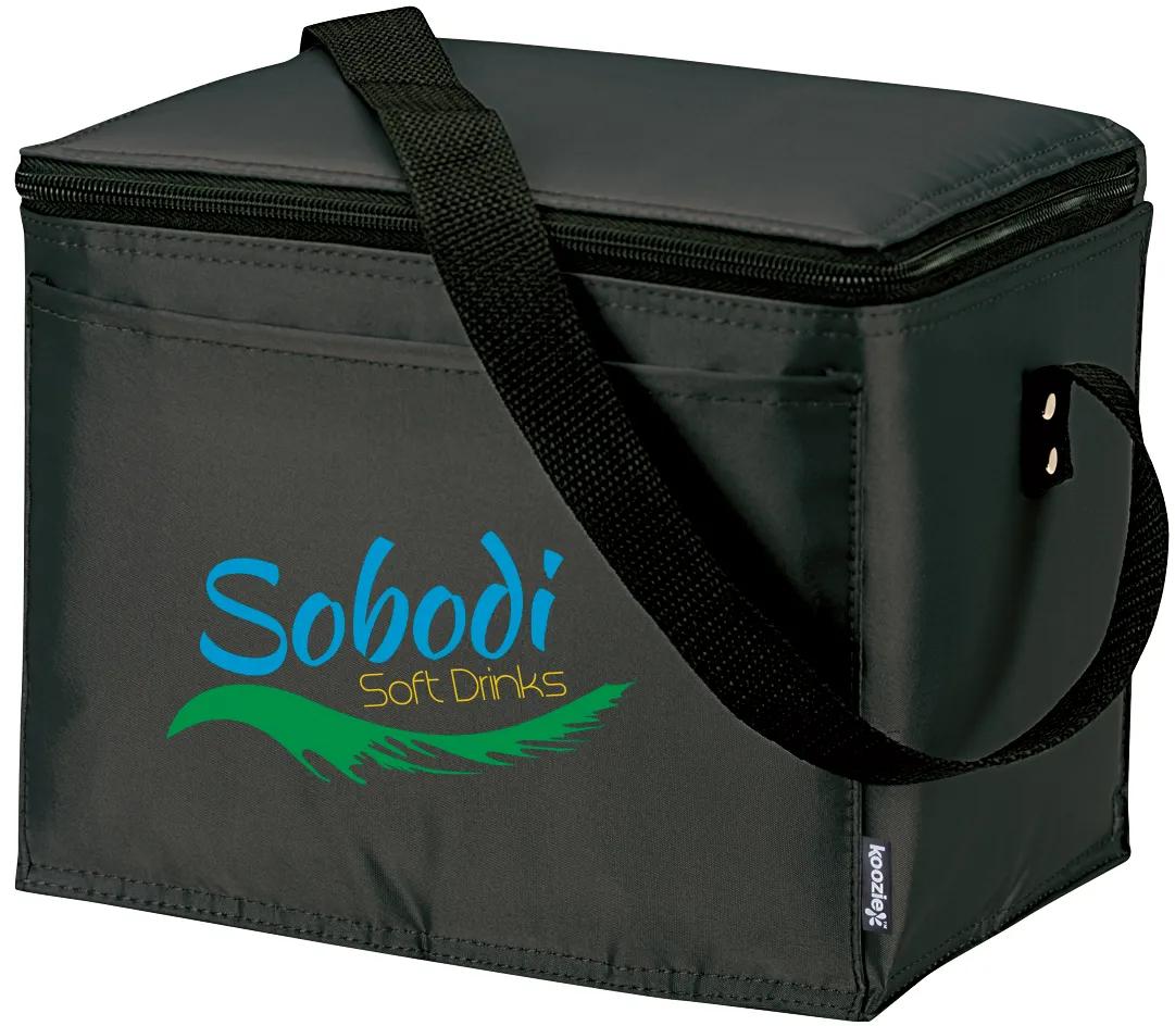Six Pack Cooler Bag Polyester PEVA Liner - 6.5 x 8.6 in - product view 29