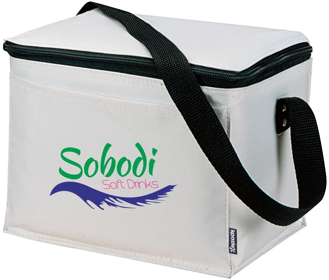 Six Pack Cooler Bag Polyester PEVA Liner - 6.5 x 8.6 in - product view 30