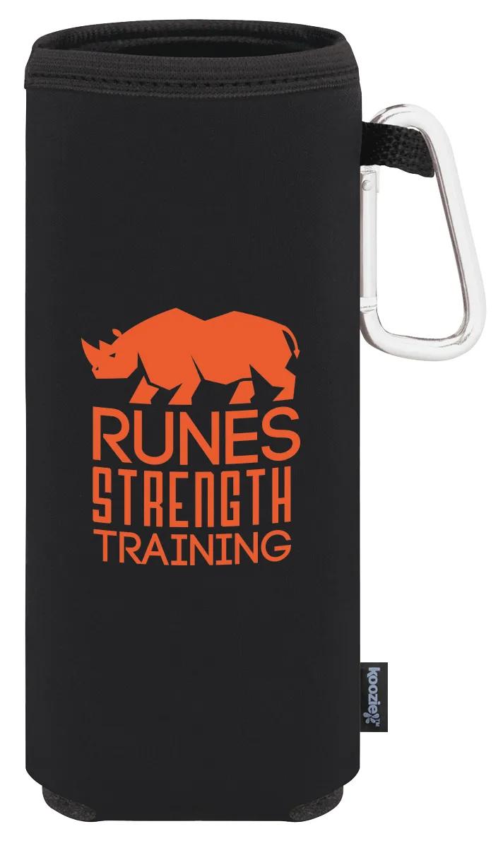 Collapsible Bottle Cooler Carabiner Clip - 6.5 in - product view 2