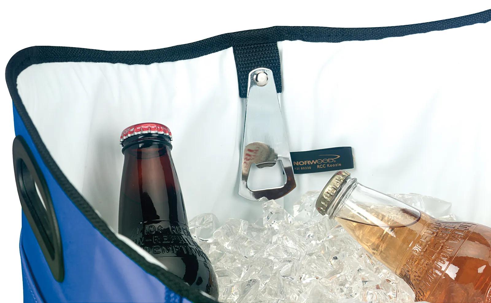 Insulated Cooler Bag PEVA Liner Bottle Opener - 24 Can - product view 5