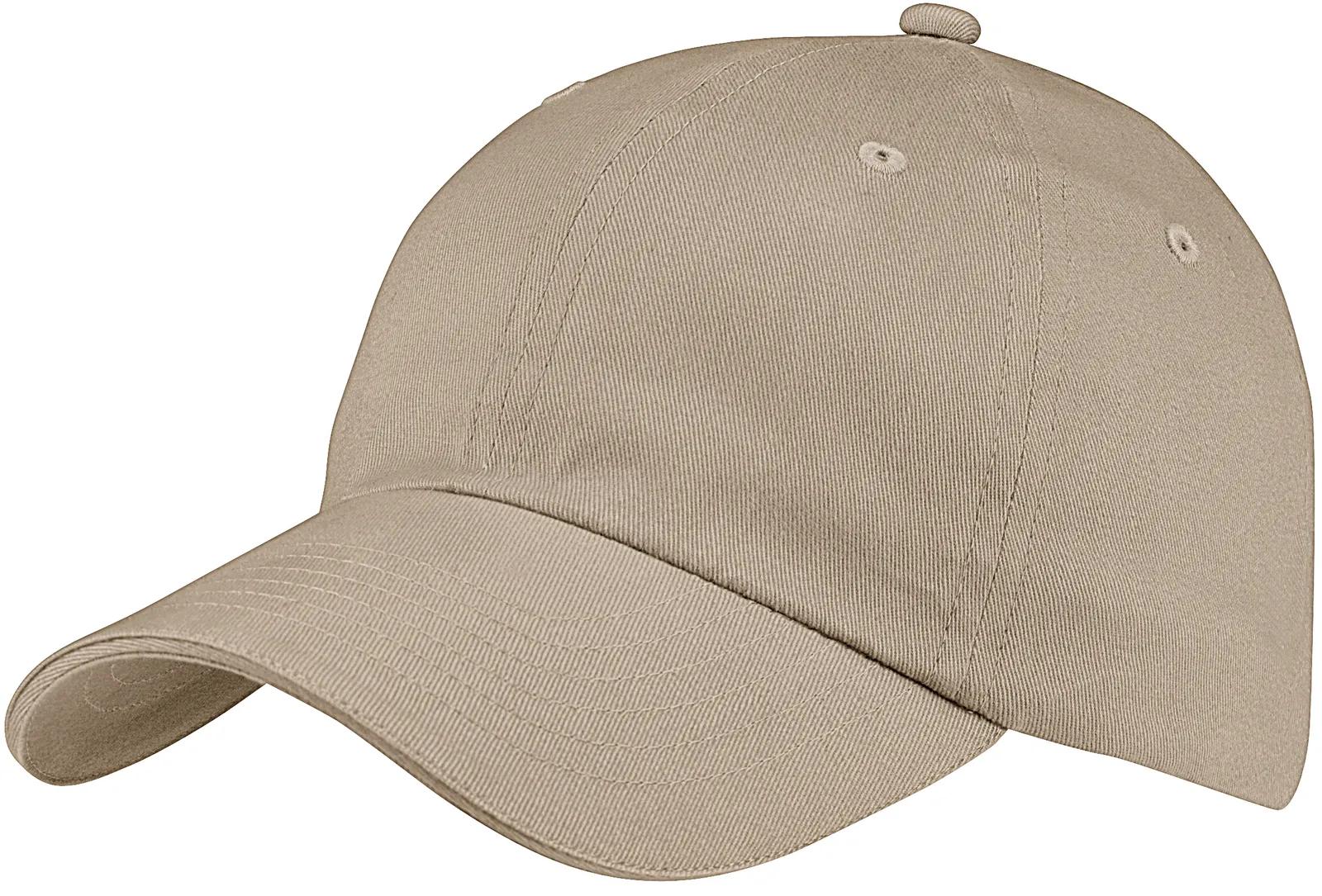 Baseball Cap Brushed Cotton Twill Unstructured - One Size - product view 6