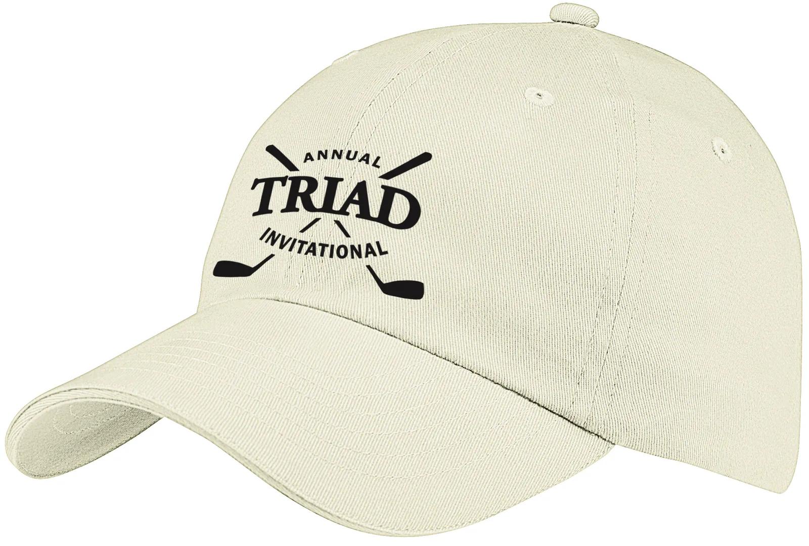 Baseball Cap Brushed Cotton Twill Unstructured - One Size - product view 11