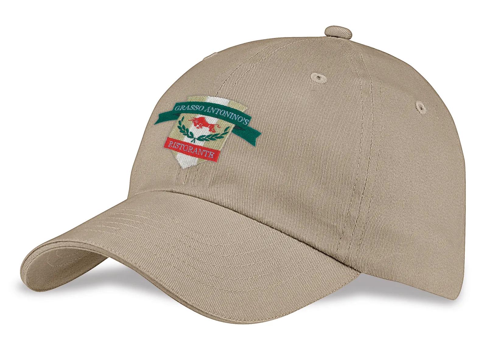 Baseball Cap Brushed Cotton Twill Unstructured - One Size - product view 22