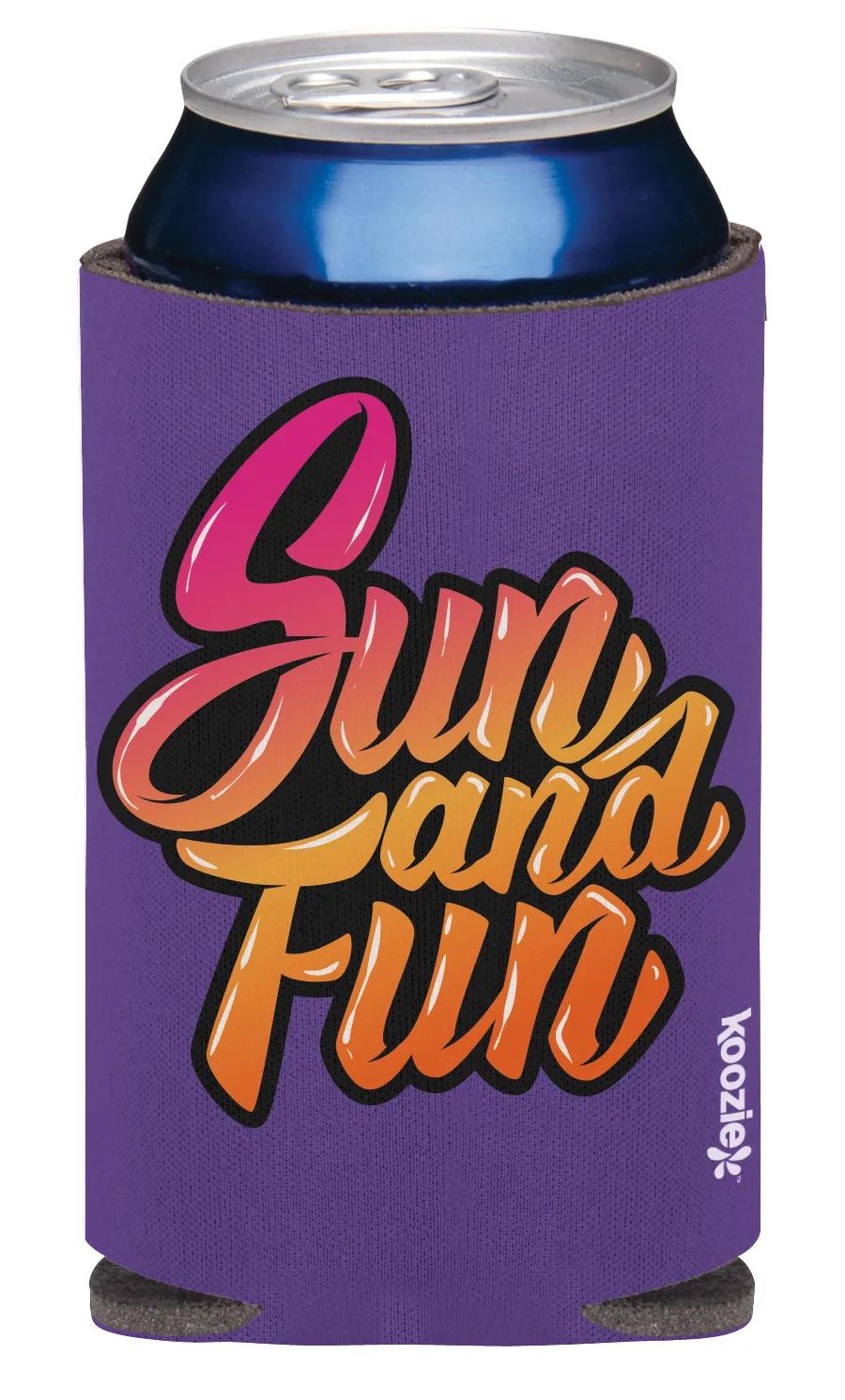 Custom Koozie Can Cooler Full Color Photographic Print - product view 124