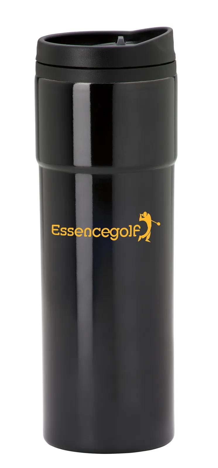 Stainless Steel Tumbler Metallic Reflections Slider Lid - 15 oz - product view 2