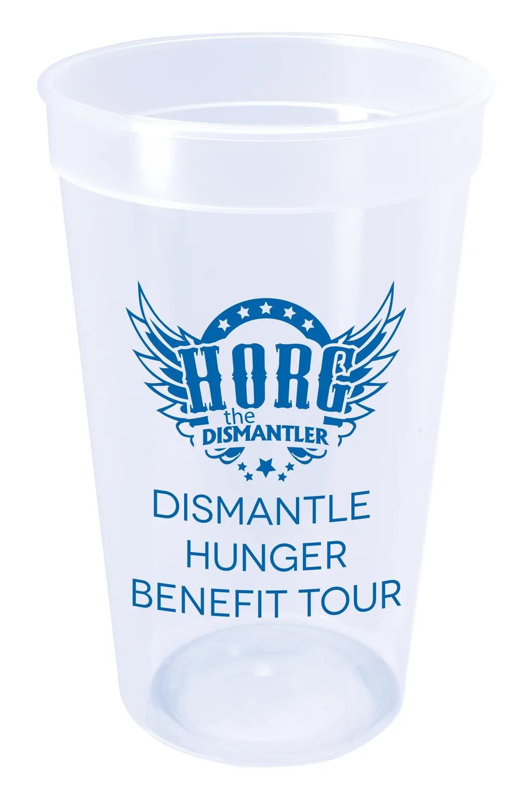 Stadium Cup Reusable Promotional PP Plastic - 22 oz - product view 22