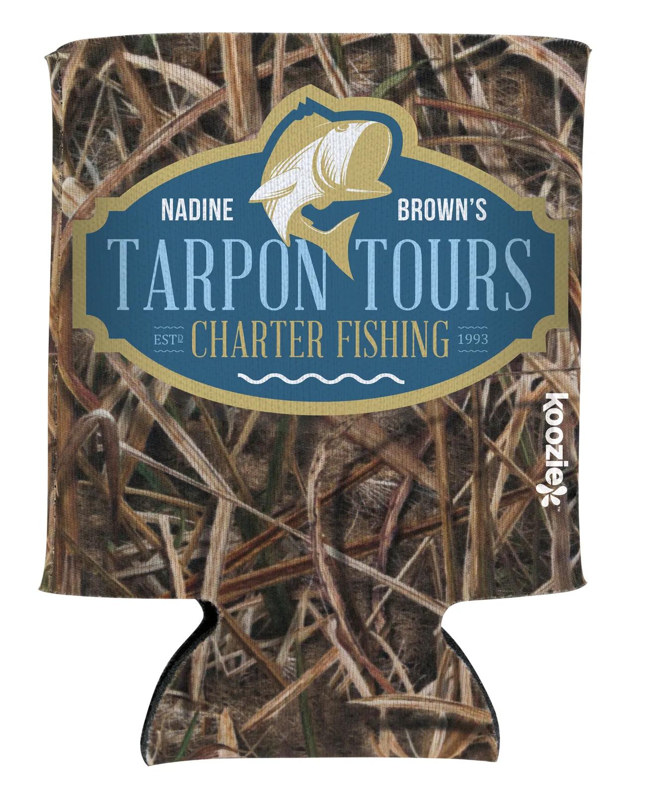 Custom Koozies Mossy Oak Camo Can Cooler BritePix - 3.9 in - product view 4