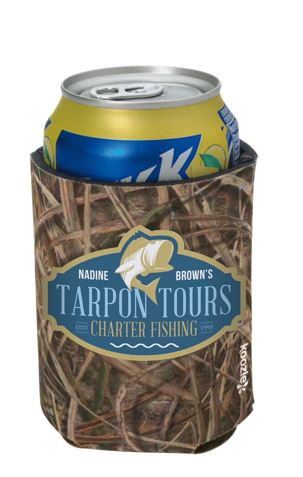 Custom Koozies Mossy Oak Camo Can Cooler BritePix - 3.9 in - product view 6
