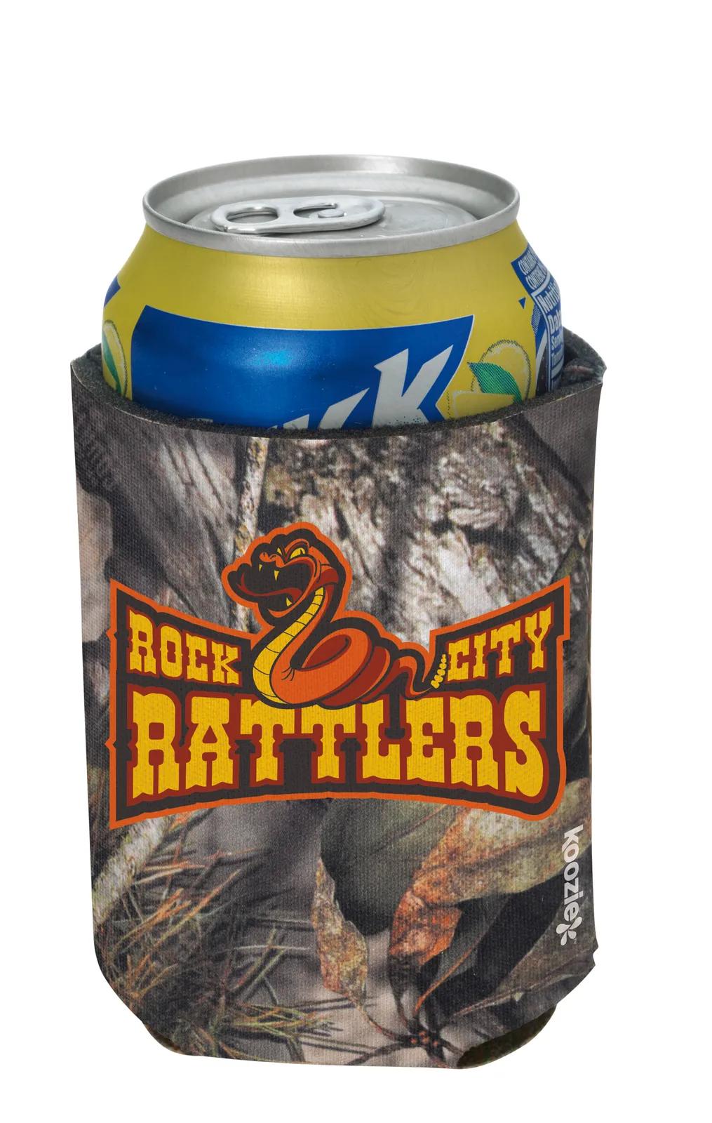Custom Koozies Mossy Oak Camo Can Cooler BritePix - 3.9 in - product view 10