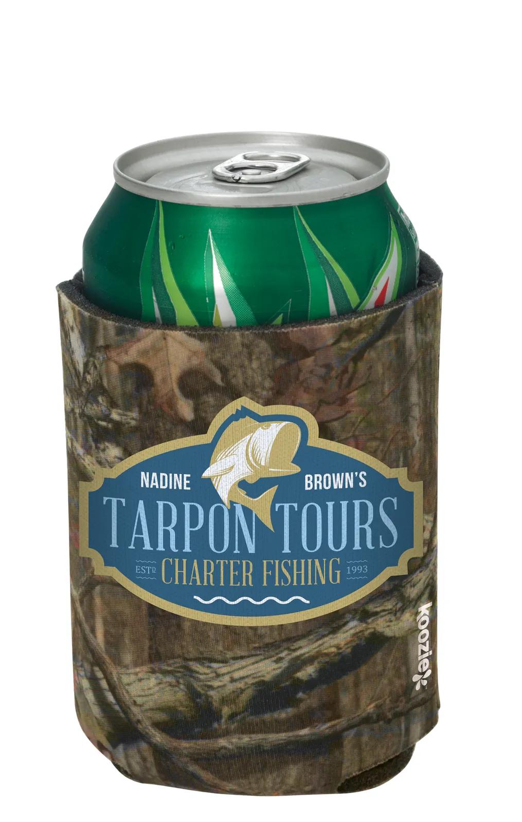Custom Koozies Mossy Oak Camo Can Cooler BritePix - 3.9 in - product view 14
