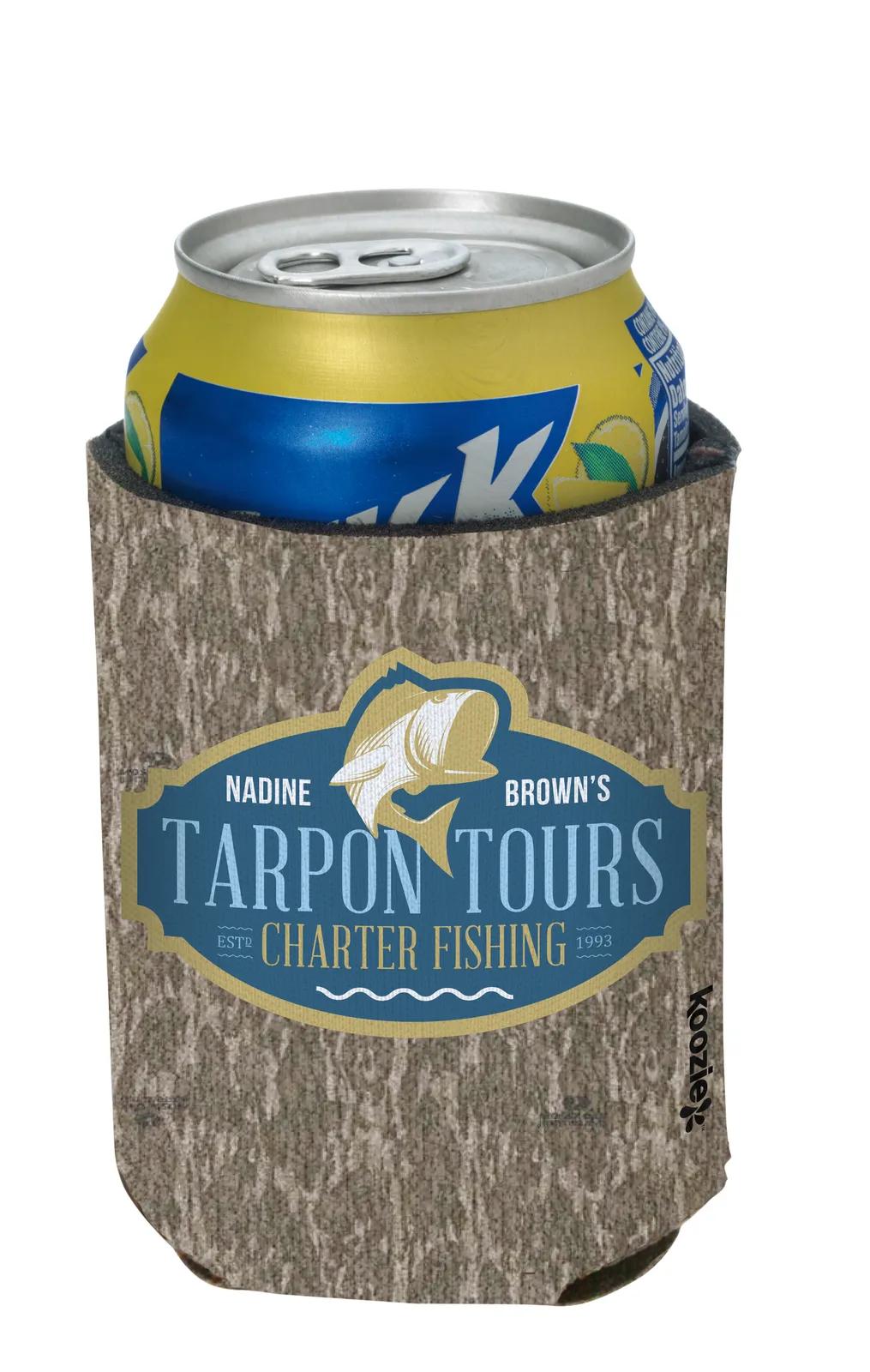 Custom Koozies Mossy Oak Camo Can Cooler BritePix - 3.9 in - product view 16