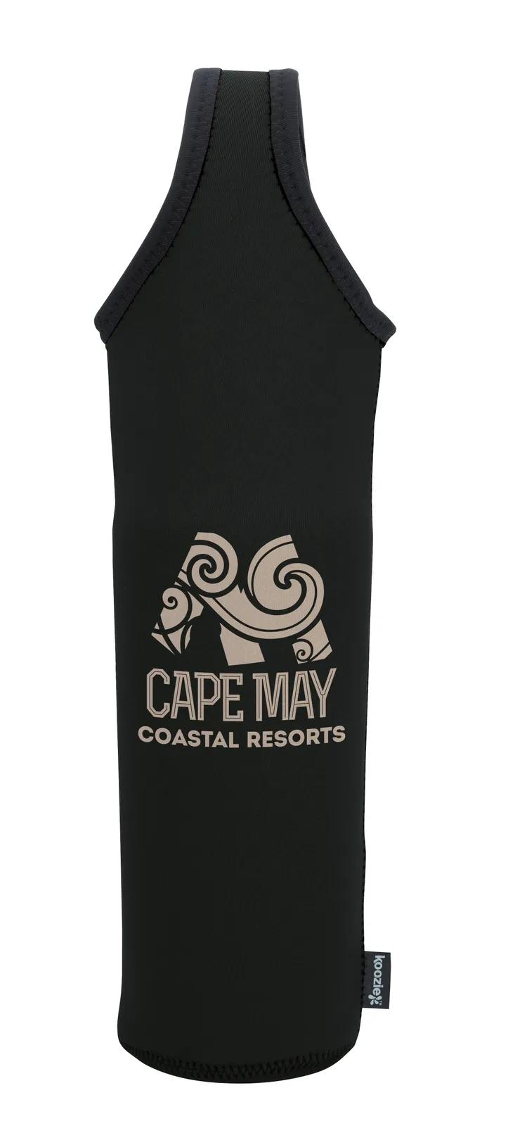 Wine Bottle Cooler Neoprene Carry Handle Insulated - 13 in - product view 3