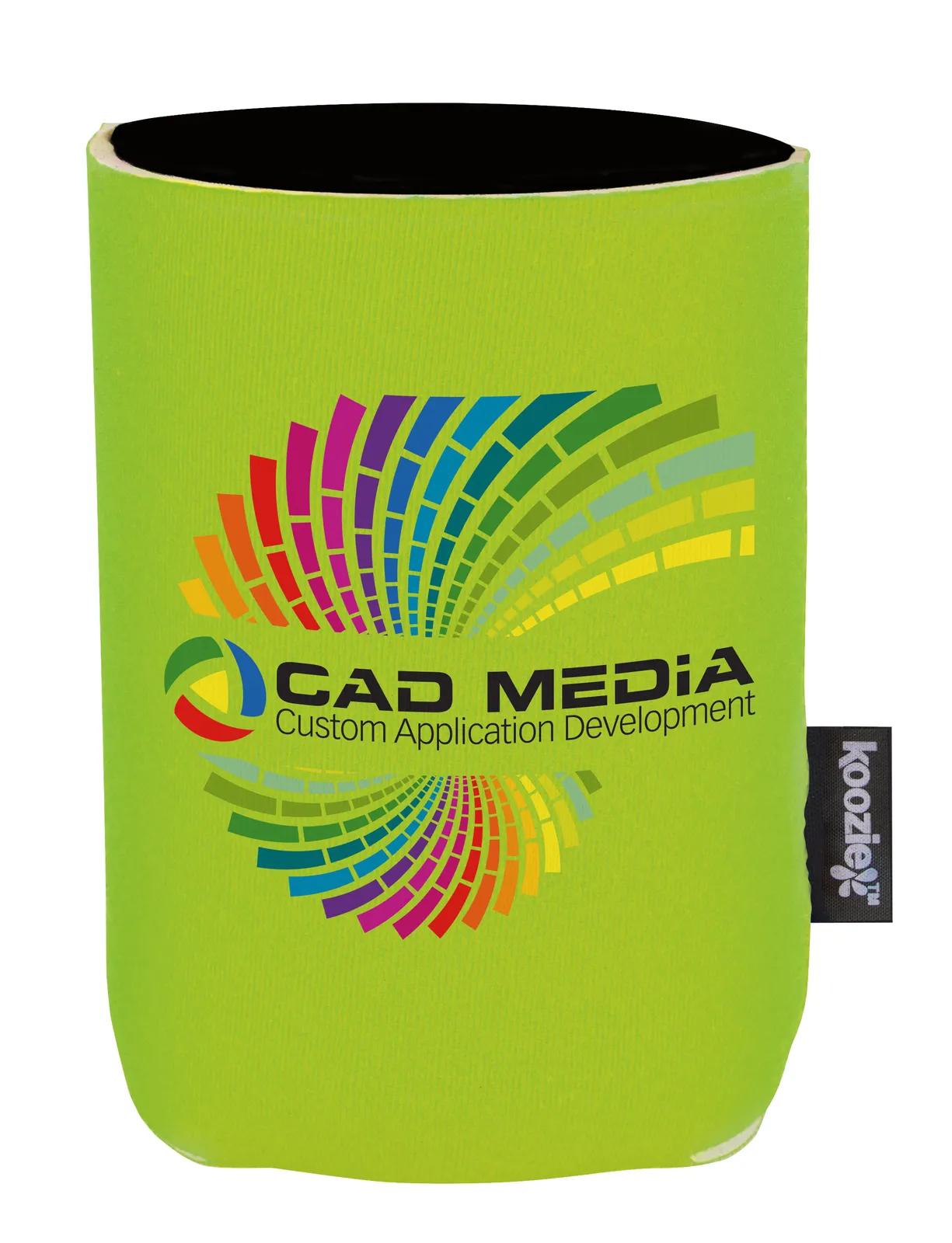 Custom Koozies Collapsible Neoprene Can Cooler Folds Flat - product view 12