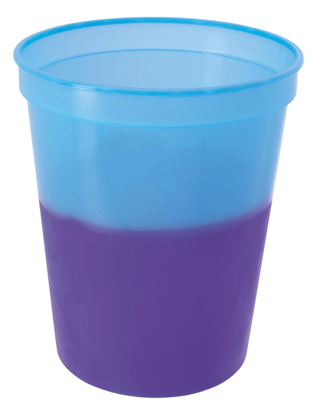 Color Changing Stadium Cup Thermochromic Reusable - 16 oz - product view 2