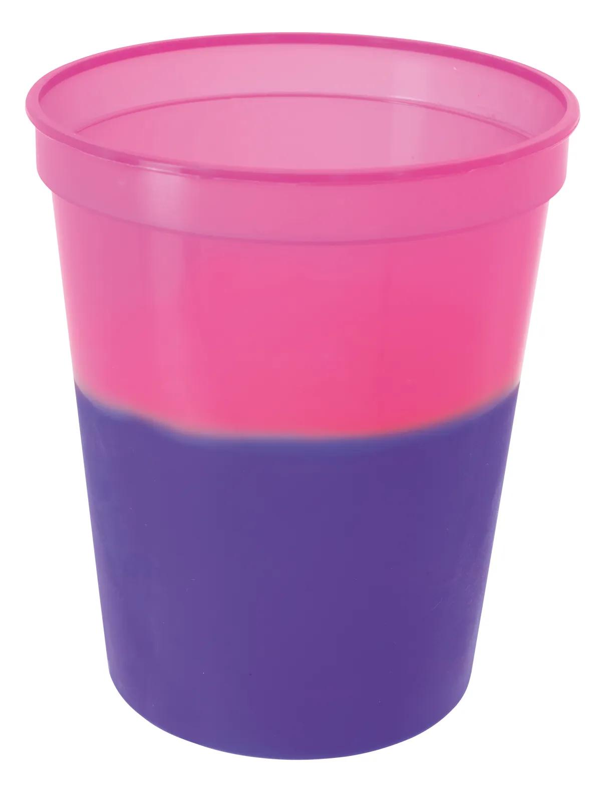 Color Changing Stadium Cup Thermochromic Reusable - 16 oz - product view 8