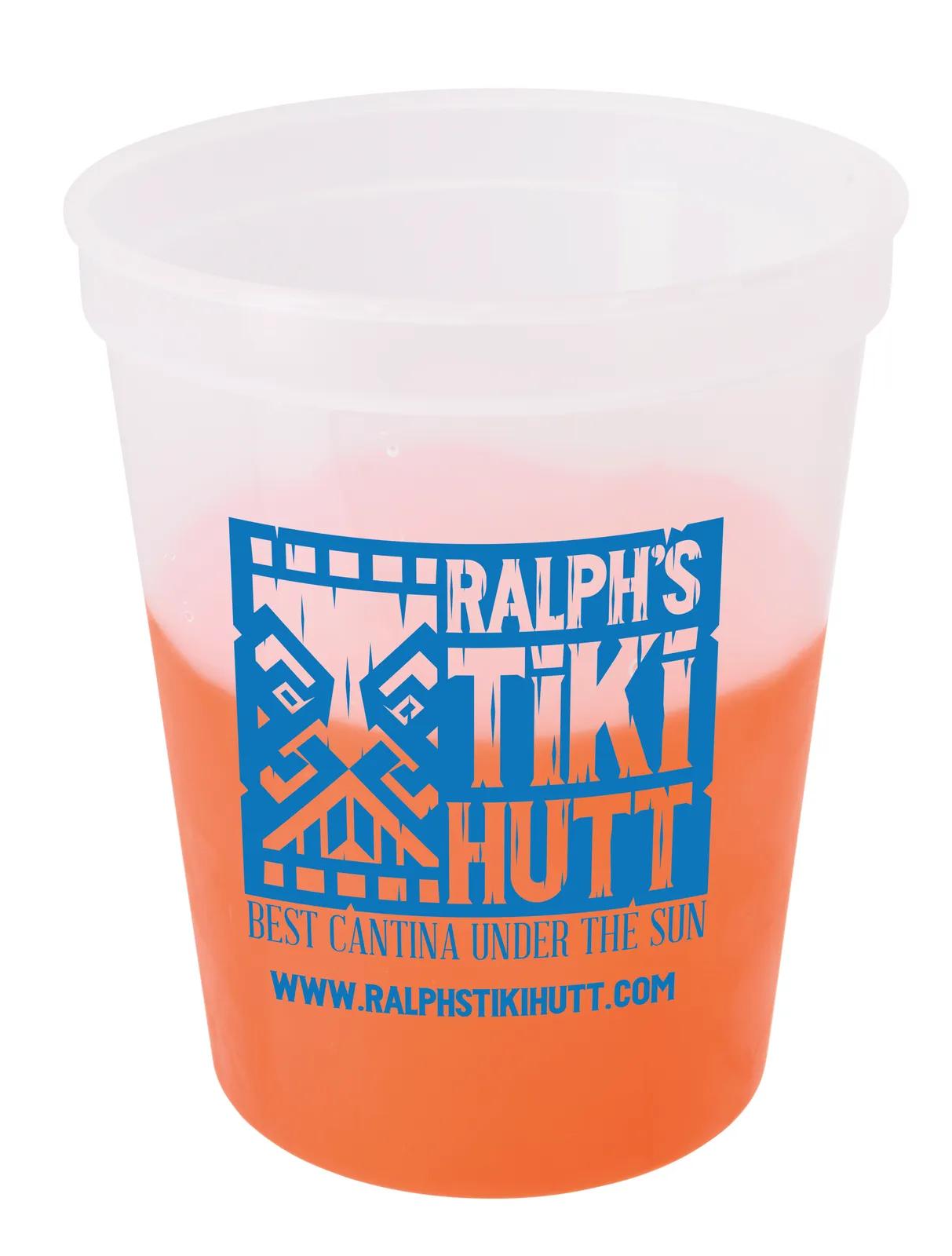 Color Changing Stadium Cup Thermochromic Reusable - 16 oz - product view 13