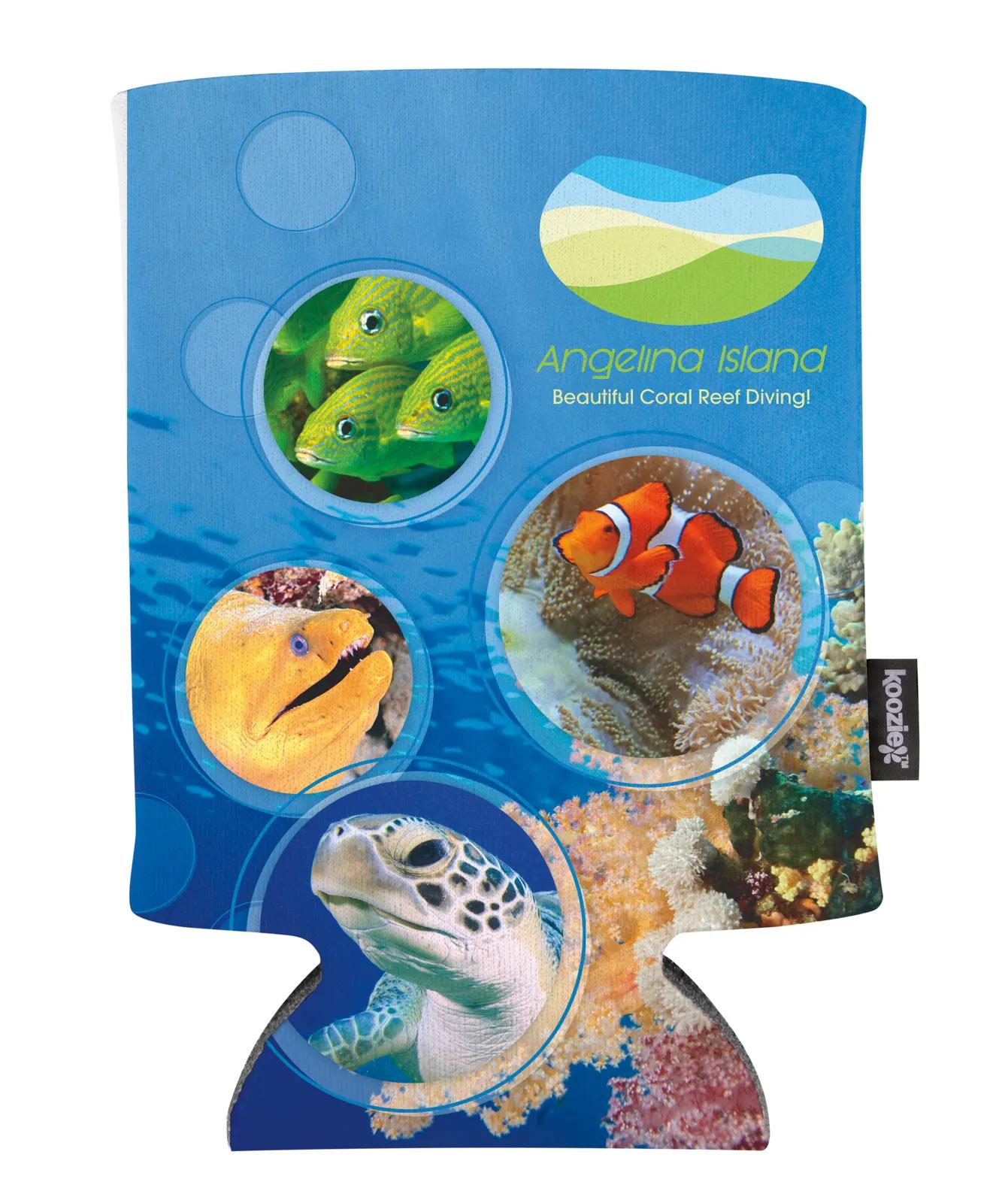 Custom Neoprene Can Cooler Full-Color Print - 3.875 in - product view 5