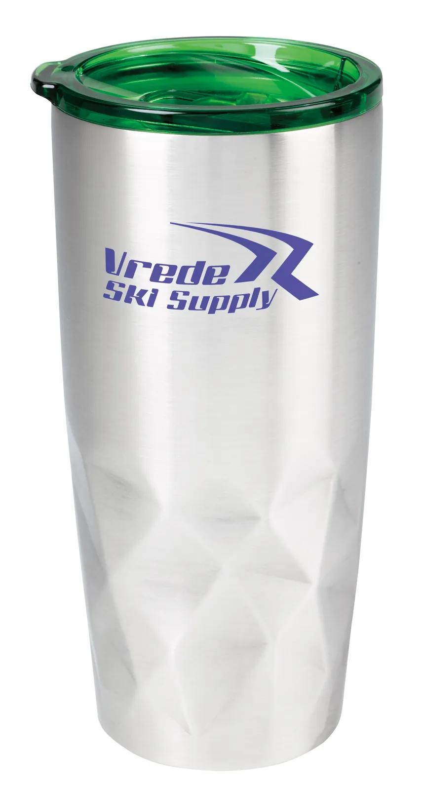 Insulated Tumbler Diamond Texture Stainless Steel - 20 oz - product view 12