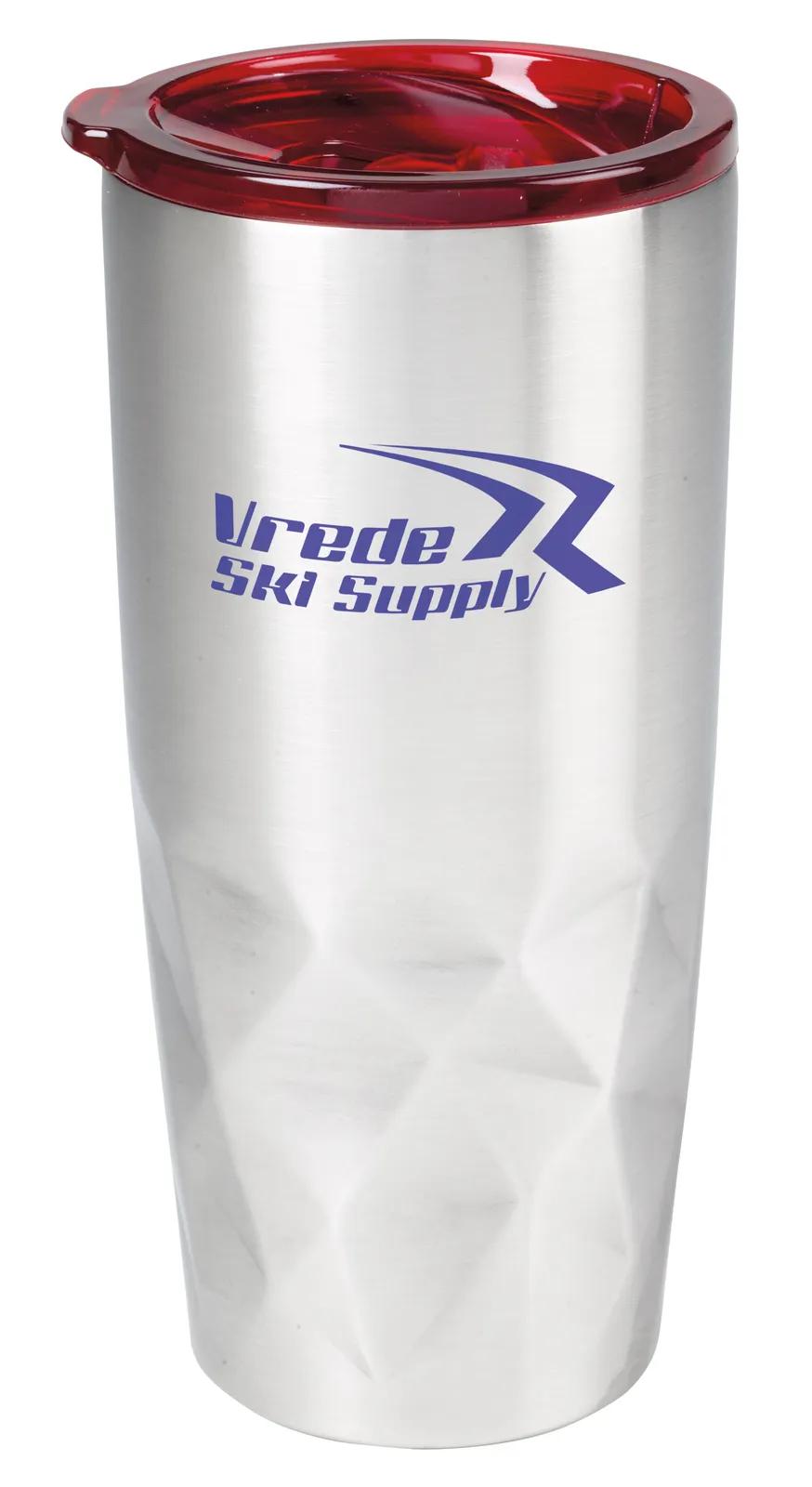 Insulated Tumbler Diamond Texture Stainless Steel - 20 oz - product view 15