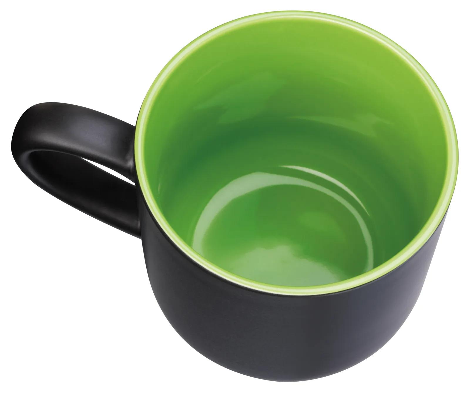 Bilby Mug Matte Black Stoneware Two-Tone - 15 oz - product view 5