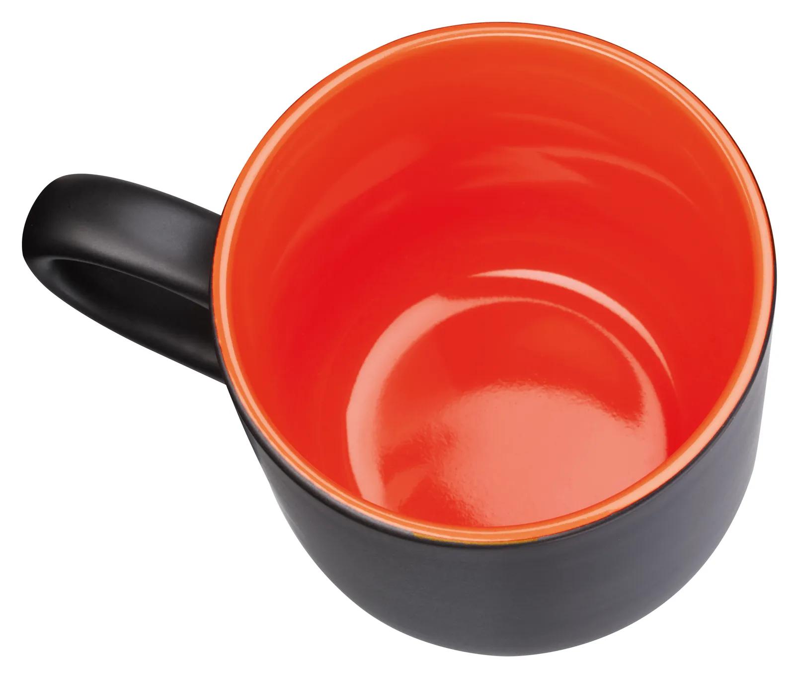 Bilby Mug Matte Black Stoneware Two-Tone - 15 oz - product view 6