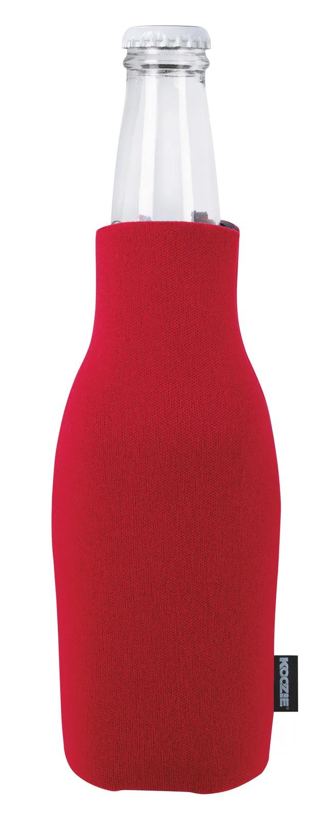 Zip-Up Bottle Cooler Polyester with Opener - 7 in - product view 9