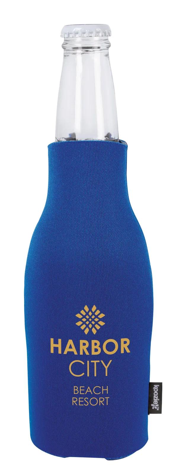 Zip-Up Bottle Cooler Polyester with Opener - 7 in - product view 16