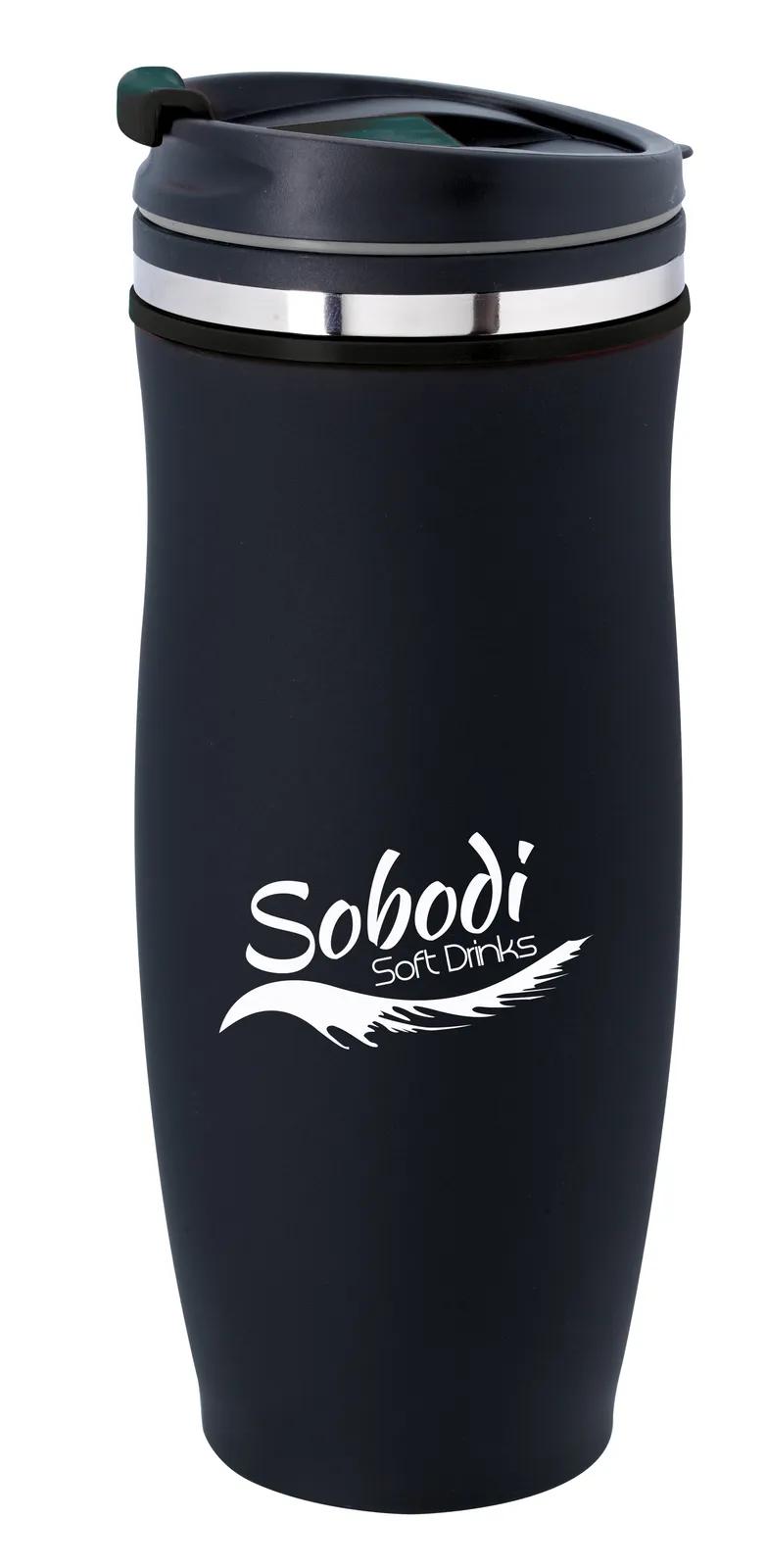 Charles Tumbler Matte Black Stainless Steel - 18 oz - product view 2