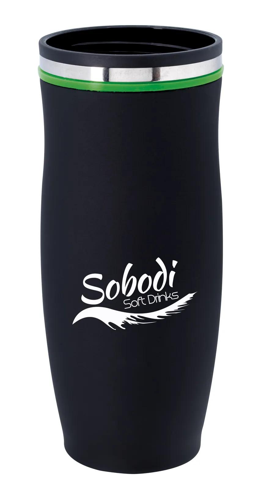 Charles Tumbler Matte Black Stainless Steel - 18 oz - product view 4