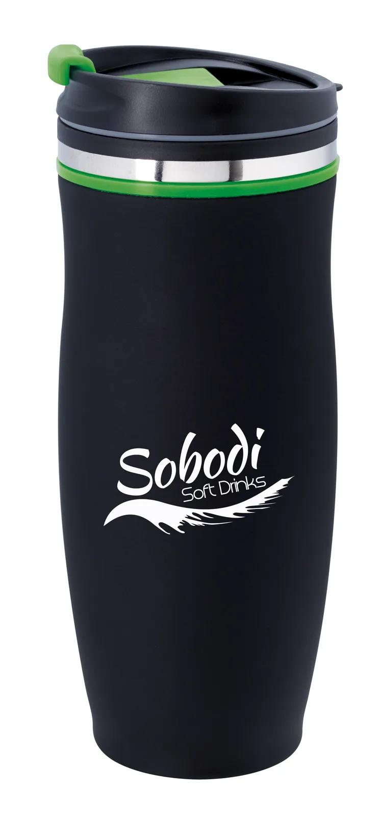 Charles Tumbler Matte Black Stainless Steel - 18 oz - product view 5