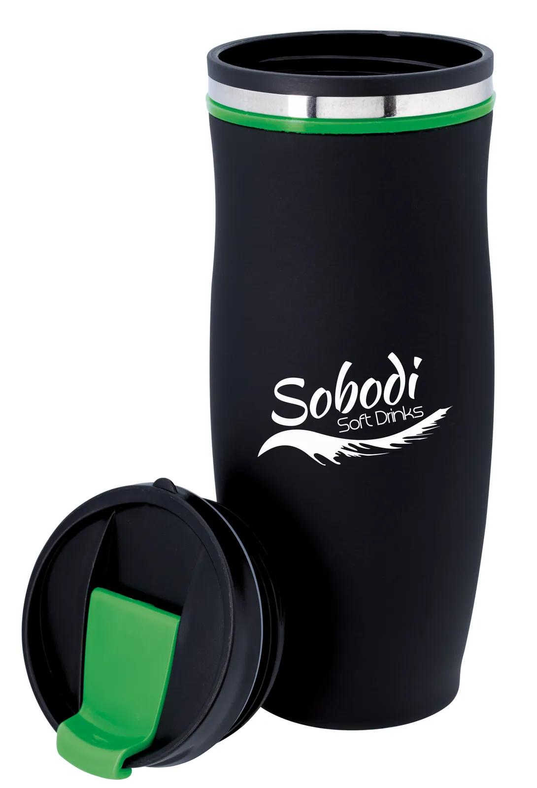 Charles Tumbler Matte Black Stainless Steel - 18 oz - product view 7